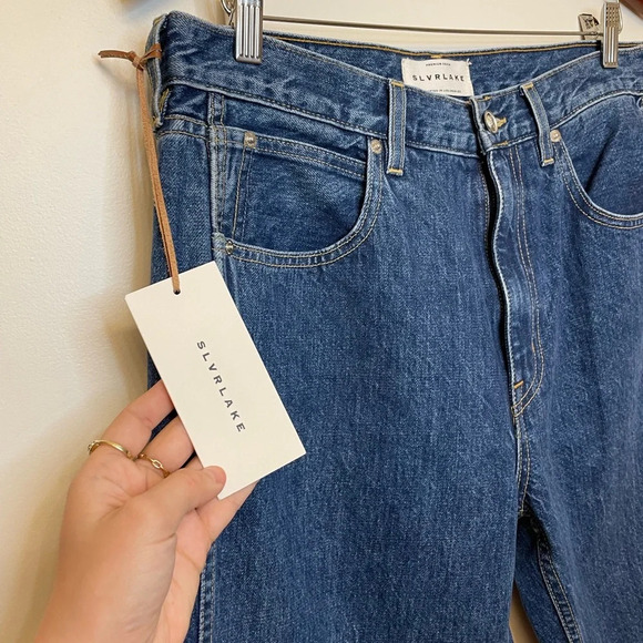 NWT $289|| SLVRLAKE Virginia Slim CLAREMONT, Jeans. Size 32 still on web… - Picture 7 of 13